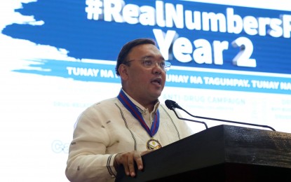 <p>Presidential Spokesperson Harry Roque <em>(PNA photo by Joey O. Razon)</em></p>